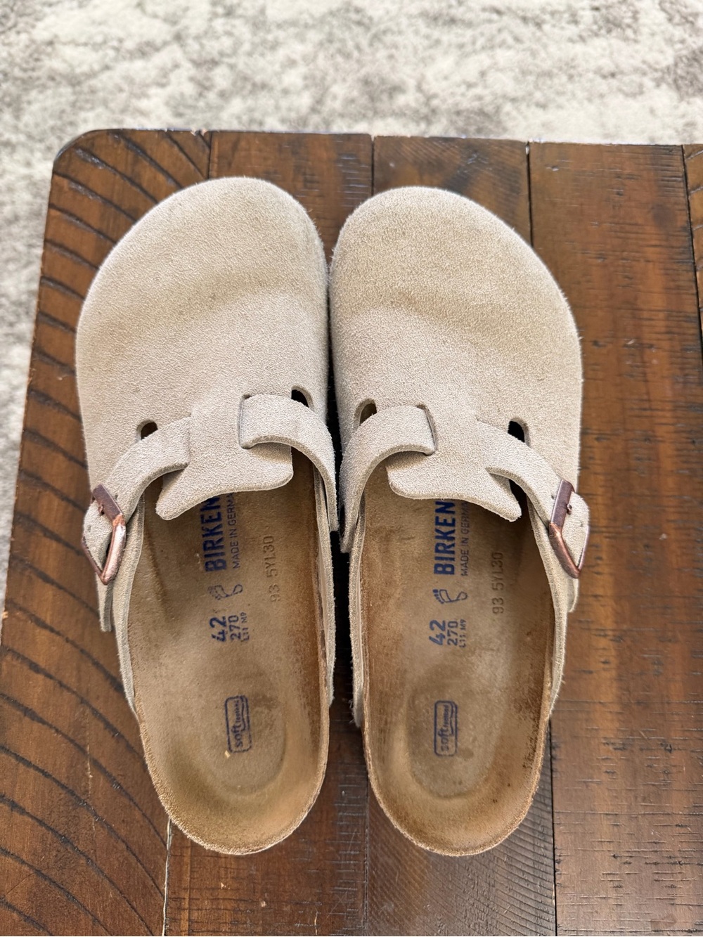 Birkenstock Boston adult size 42 clogs